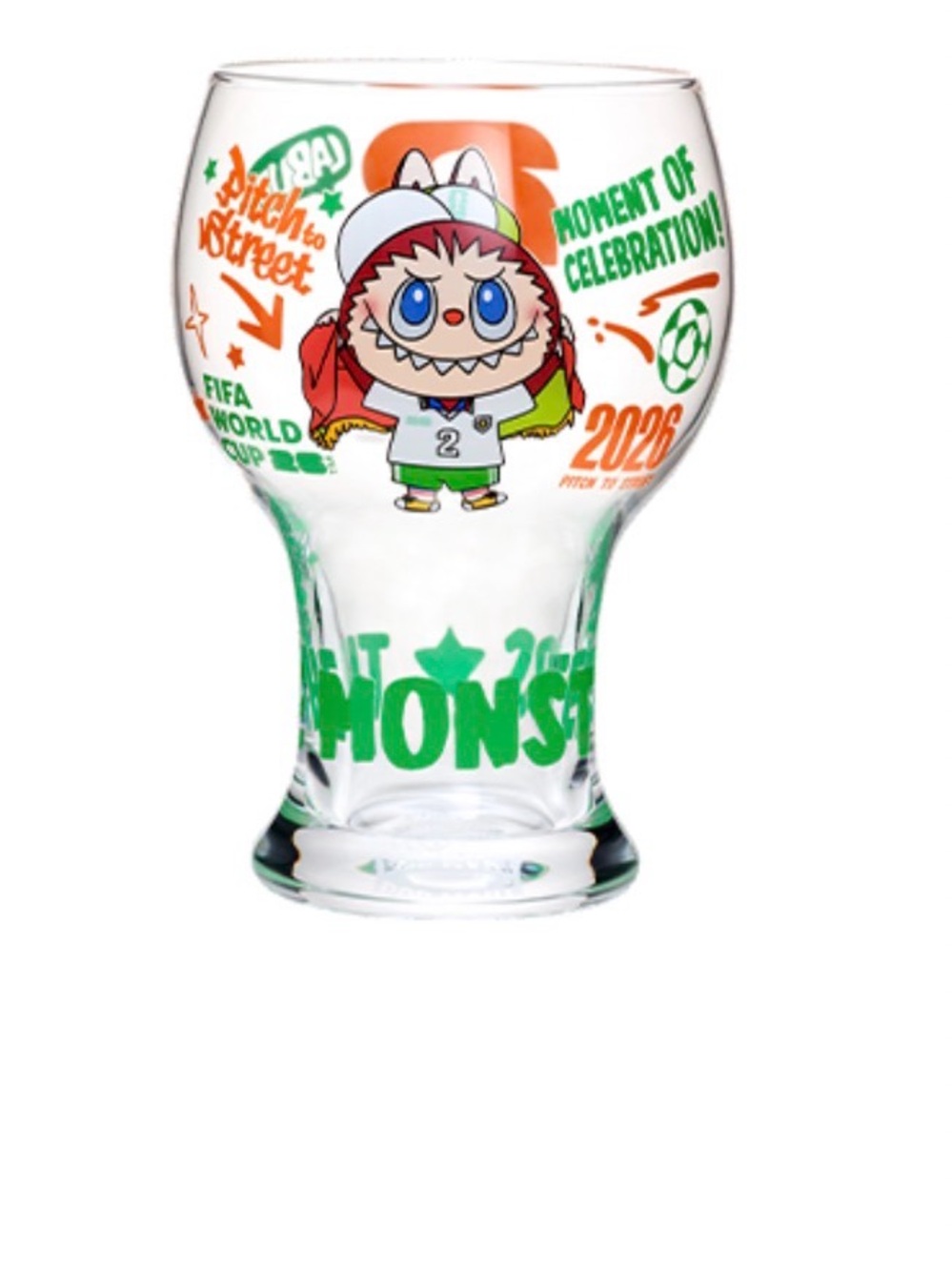 The Monsters x Fifa Series Glass Cup- Moment of Celebration